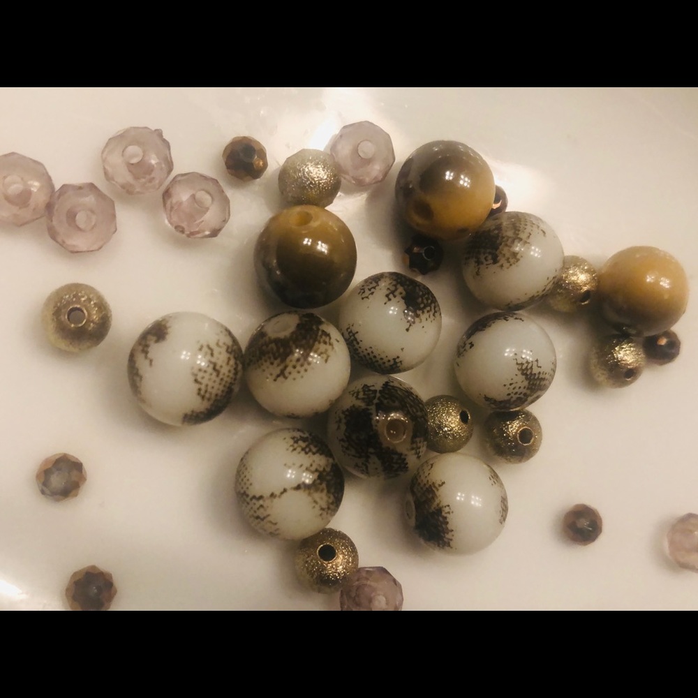 Vintage from 1950’s Glass Beads